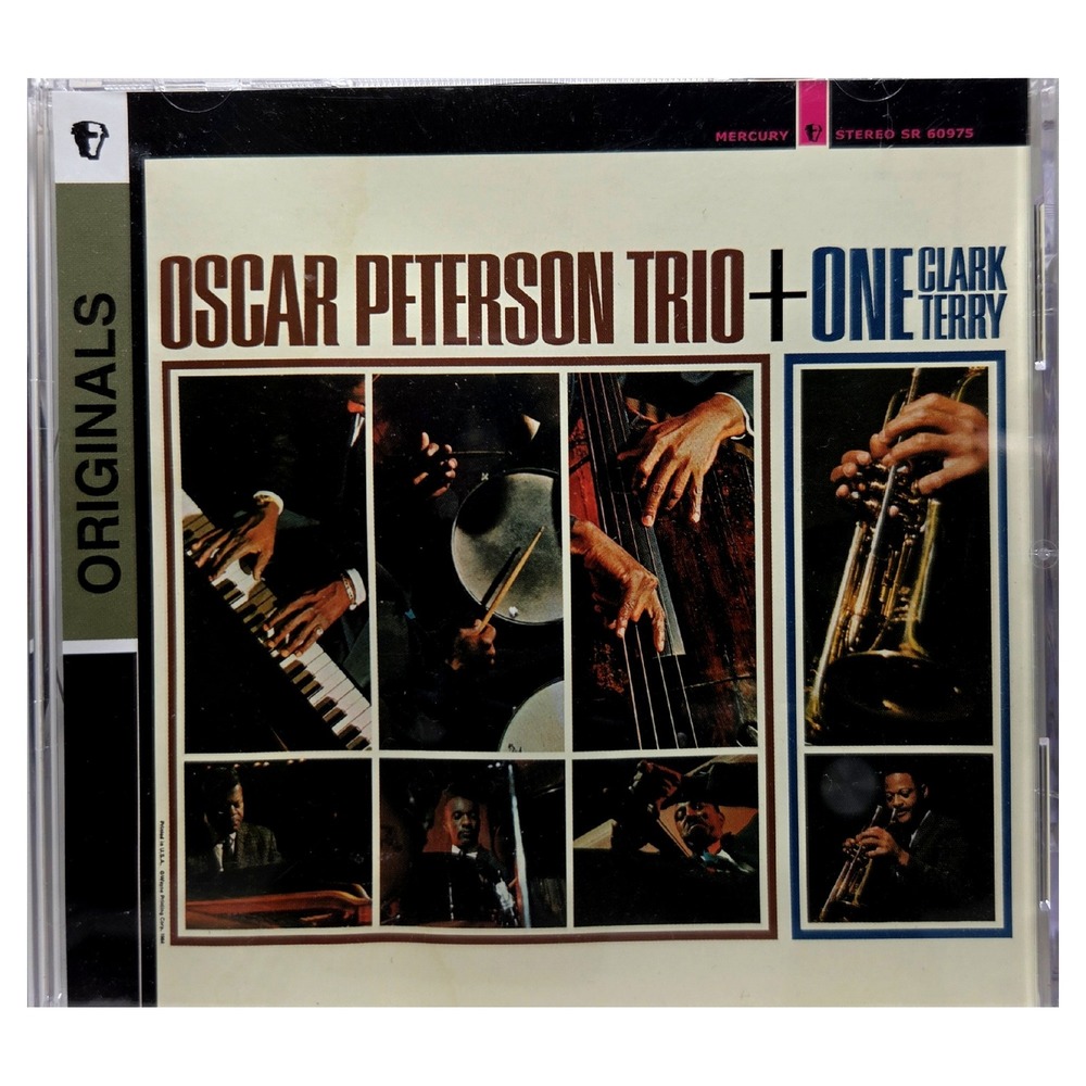 Oscar Peterson Trio Plus One Clark Terry CD Jazz Verve Originals B0009652-02